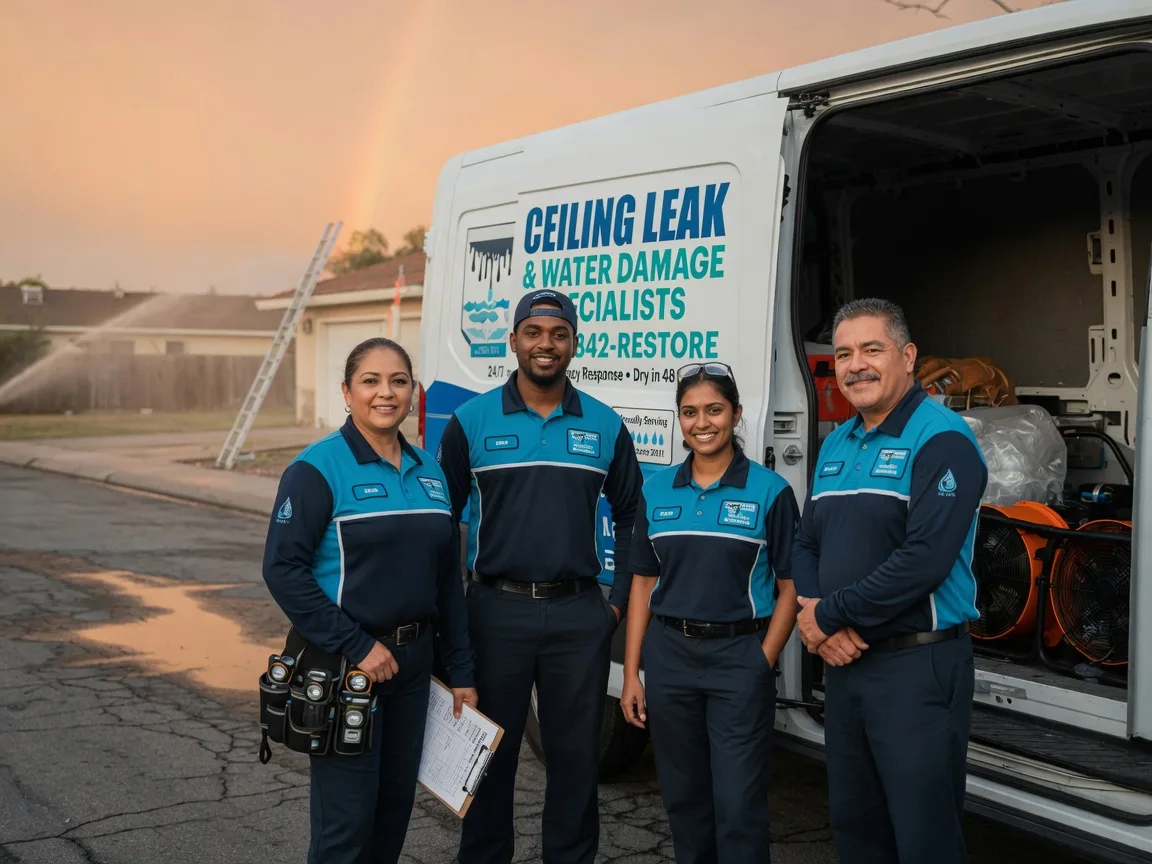 Ceiling Leak Cleanup company in Tustin, MI