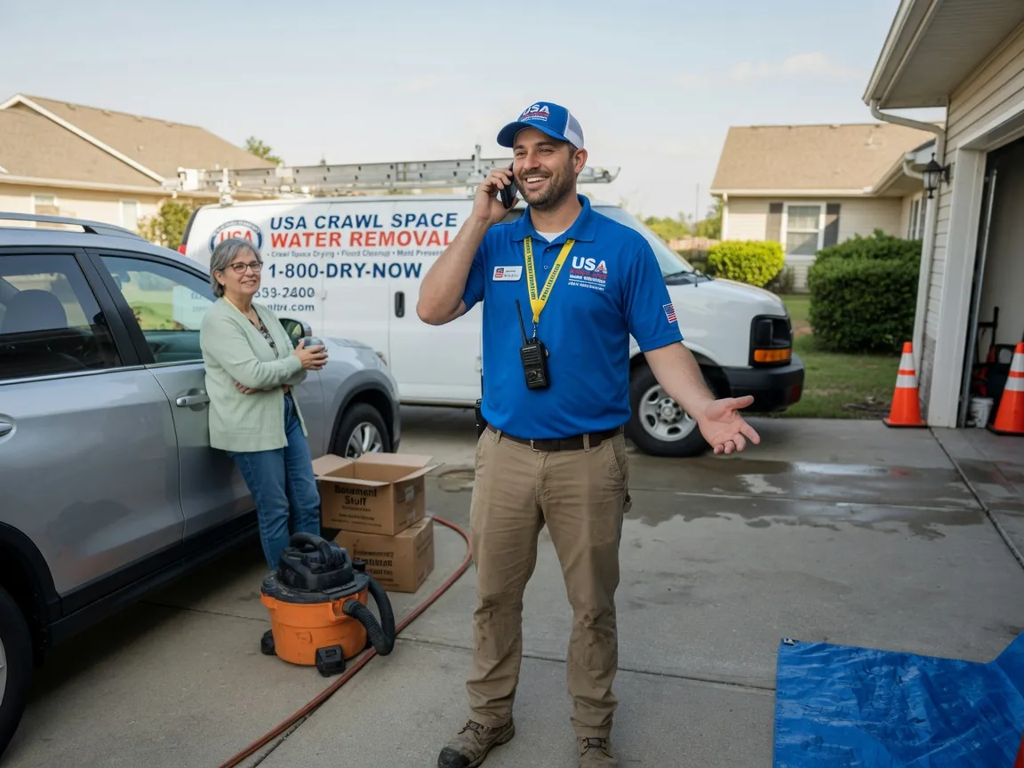 Crawl Space Water Removal Tustin, MI FAQs